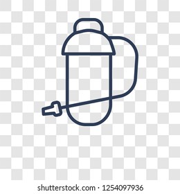 Sprayer icon. Trendy Sprayer logo concept on transparent background from Agriculture Farming and Gardening collection