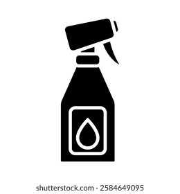 Sprayer icon vector. Fertilizer illustration sign. Watering symbol or logo.