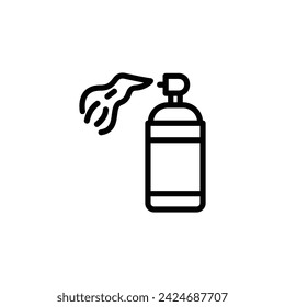 sprayer tool icon or logo design isolated sign symbol vector illustration - high quality line style vector icon suitable for designers, web developers, displays and websites