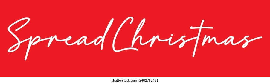 difunde texto de Navidad con fondo rojo.