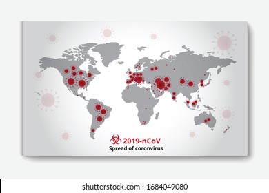 Propagación del coronavirus en todo el mundo