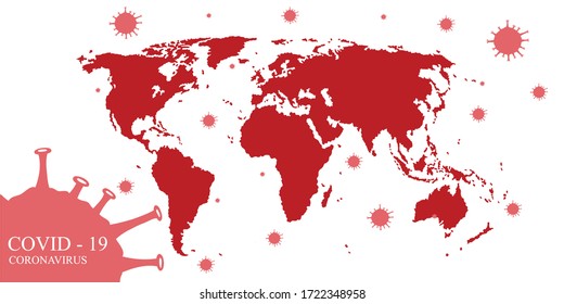 La propagación del virus covid-19 en todo el mundo, El mundo está amenazado por el virus del coronavirus