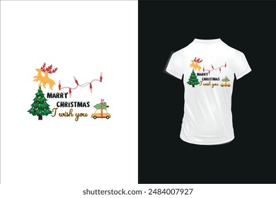 Spread festive cheer with our Merry Christmas T-shirt! Featuring joyful holiday graphics, it's perfect for celebrating the season in style.