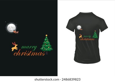 Spread festive cheer with our Merry Christmas T-shirt! Featuring joyful holiday graphics, it's perfect for celebrating the season in style.