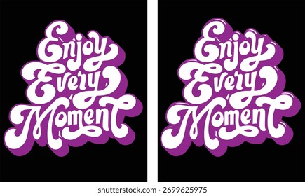 Spread good vibes wherever you go with our Enjoy T-Shirt, a reminder to slow down and appreciate life’s simple moments. Made from soft, high-quality cotton, this tee blends comfort with a minimalist, 