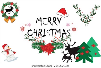 Spread holiday cheer with this whimsical Christmas t-shirt design! Featuring a vibrant, eye-catching graphic, this shirt showcases a charming winter scene with a jolly Santa Claus.