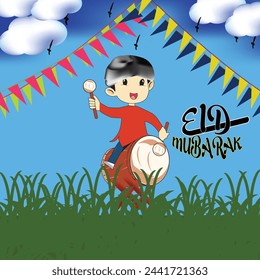 Spread joy and blessings this Eid with our collection of Happy Eid Mubarak PNG transparent images. 