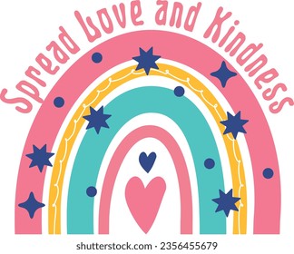 Spread Love and Kindness SVG Design