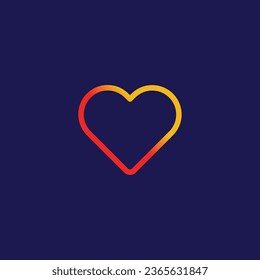 Spread Love and Positivity with Heart and Like Icon: Ideal for UI, Web, and App Design - Enhance User Experience with Social Engagement and Approval Symbols