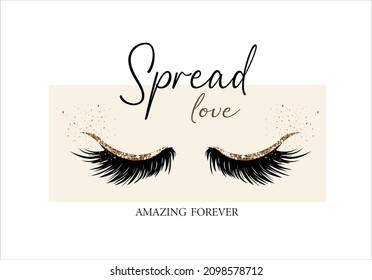 spread love vector hand drawn design