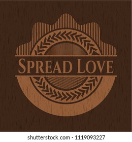 Spread Love wood emblem