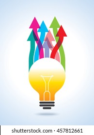 spread many ideas, business concept  