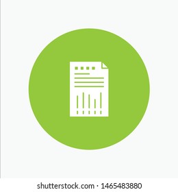 Spreadsheet, Business, Data, Financial, Graph, Paper, Report. Vector Icon Template background