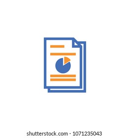 spreadsheet document paper outline icon. isolated note paper icon in thin line style for graphic and web design. Simple flat symbol Pixel Perfect vector Illustration.