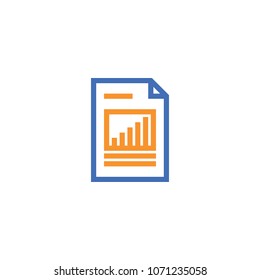 spreadsheet document paper outline icon. isolated note paper icon in thin line style for graphic and web design. Simple flat symbol Pixel Perfect vector Illustration.