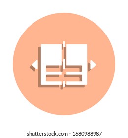 Das Symbol für ein breites Tabellenkalkulationsprogramm. Einfache Bildyph, flache Vektorillustration von Web-Icons für i und ux, Website oder mobile Applikationen