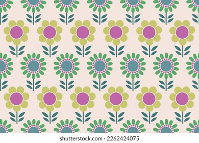 SPRIG FLORAL ALL OVER PRINT SEAMLESS PATTERN VECTOR