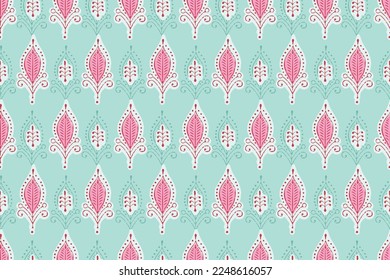 PATRÓN SPRIG FLORAL SEAMLESS EN ARCHIVO DE VECTOR EDITABLE