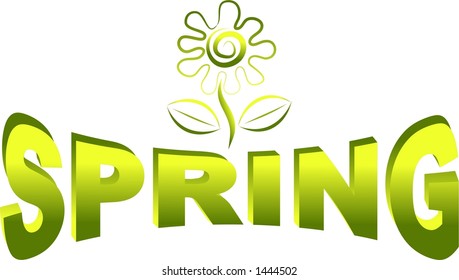 Spring Stock Vector (Royalty Free) 1444502 | Shutterstock