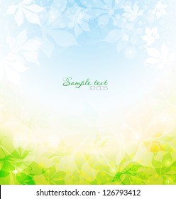 Spring abstract background