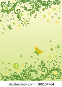 Spring abstract background