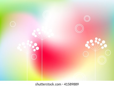 Spring abstract background