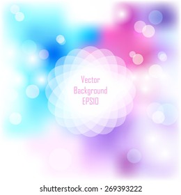 Spring abstract background with copyspace for your text