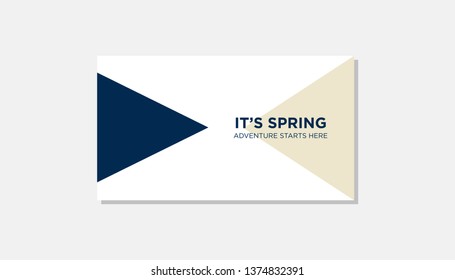 Spring Abstract background. Leaf template design. Leaves template background. Poster. Vector.