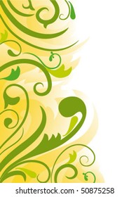 spring  abstract floral background