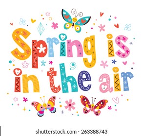 Spring is in the air