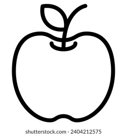 Spring apple Vector object illustration