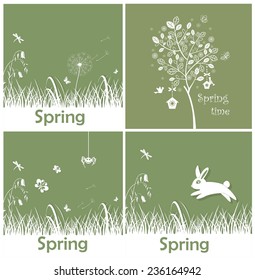 Spring applique