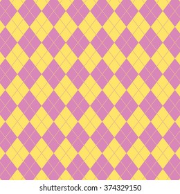 Spring Argyle Pattern