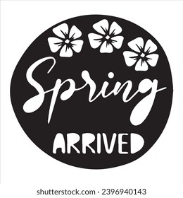 logotipo de primavera citas positivas inspiradoras, motivacionales, tipográficas, diseño de letras