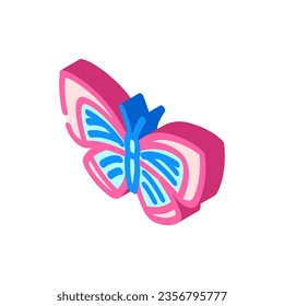 spring azure insect isometric icon vector. spring azure insect sign. isolated symbol illustration