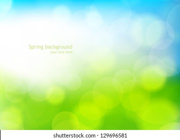 Spring background