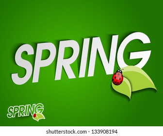 Spring background
