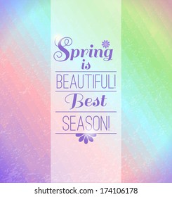 Spring background