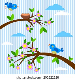 Spring background