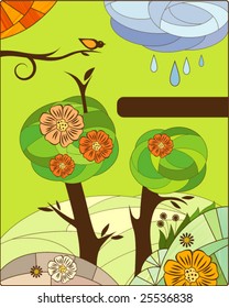 Spring background