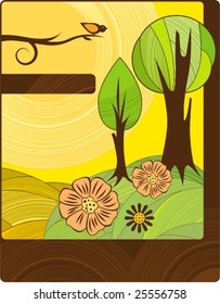 Spring background