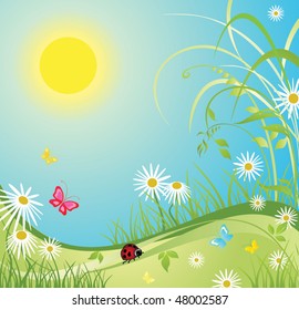 Spring background