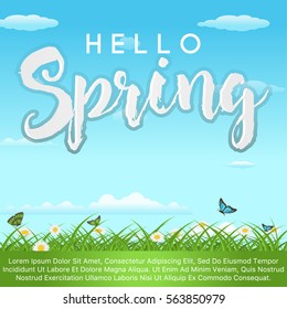 Spring background