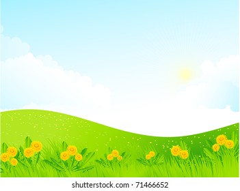 Spring background