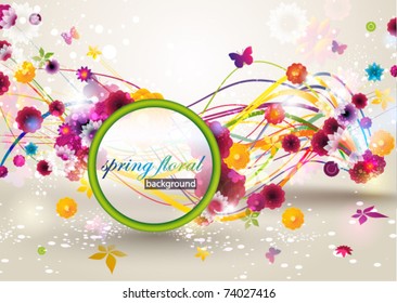 Spring Background.