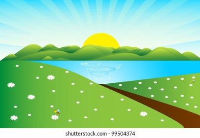 Spring background