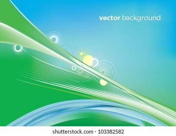 Spring background abstract