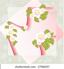 Spring background. Abstract vector illustration.
