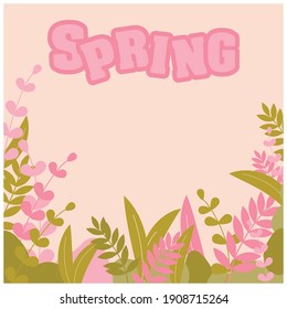 
spring background for banner, poster, advertisement, sale decoration