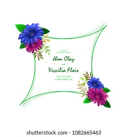 spring background with beautiful flowers
